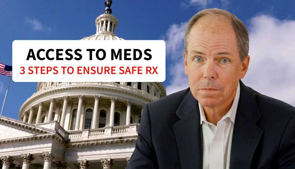 video thumbnail with the title access to meds, three steps to ensure safe prescriptions