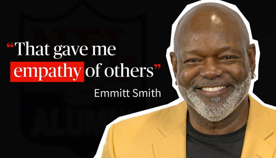 NFL Legend Emmitt Smith Recalls Caring for Grandmother