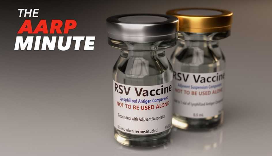 two vials of the rsv vaccine