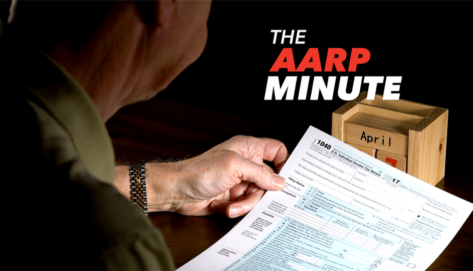 a person looking at tax forms