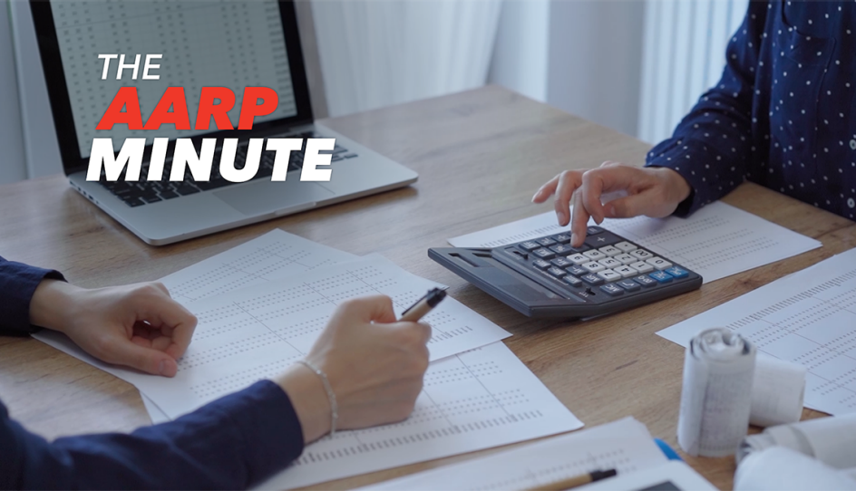 two people working at a table