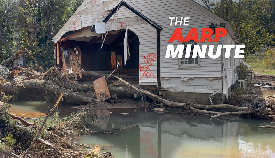 a damaged house
