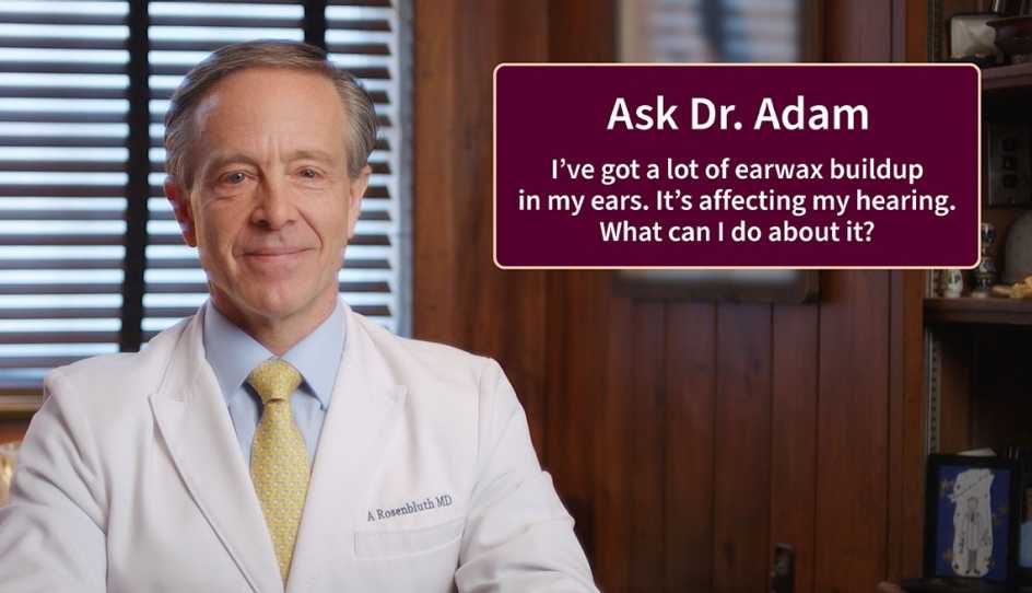 dr adam talking about earwax