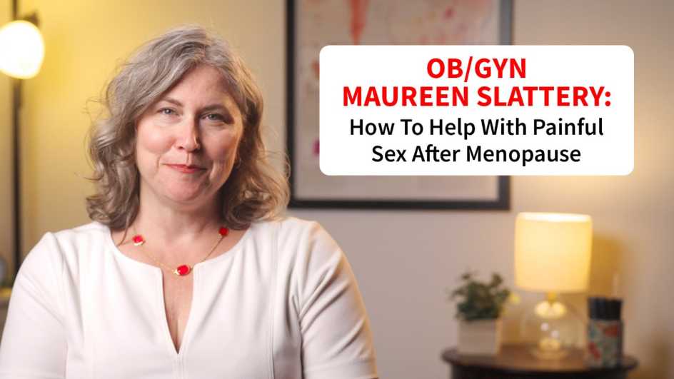 A photo of Dr. Maureen Slattery from the video is shown