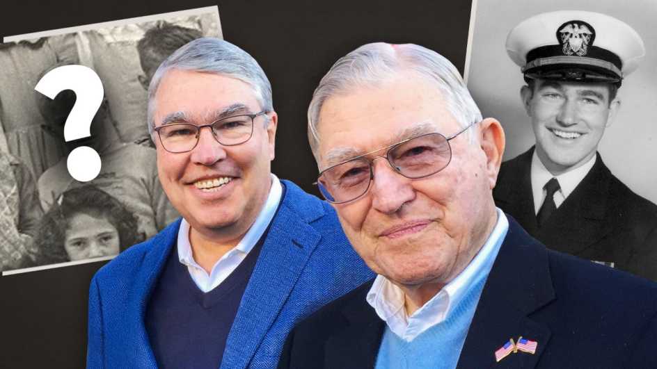 Ford S. Worthy Jr. and his son Ford are shown in a photo