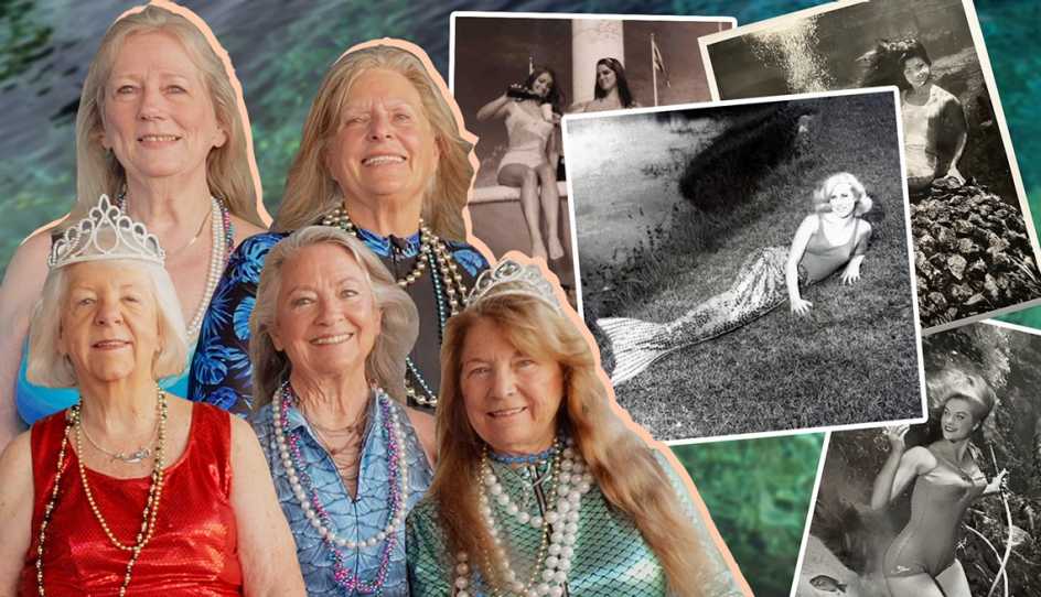 ‘Mermaid Sisters’ Reunite to Swim Together Again