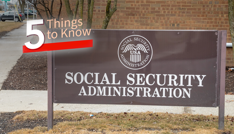 a social security sign