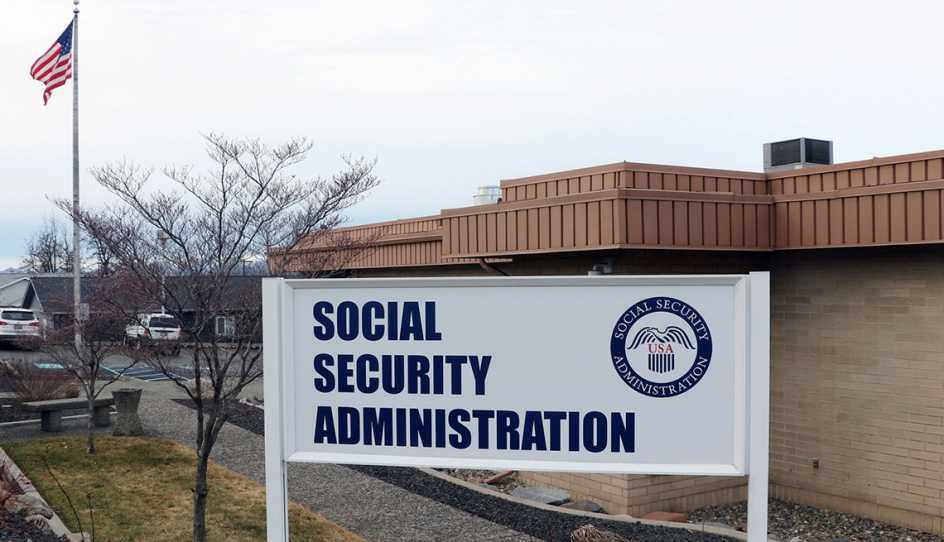 outside of a social security administration building