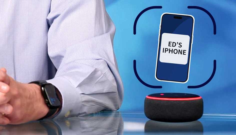 using a smart speaker to find your phone