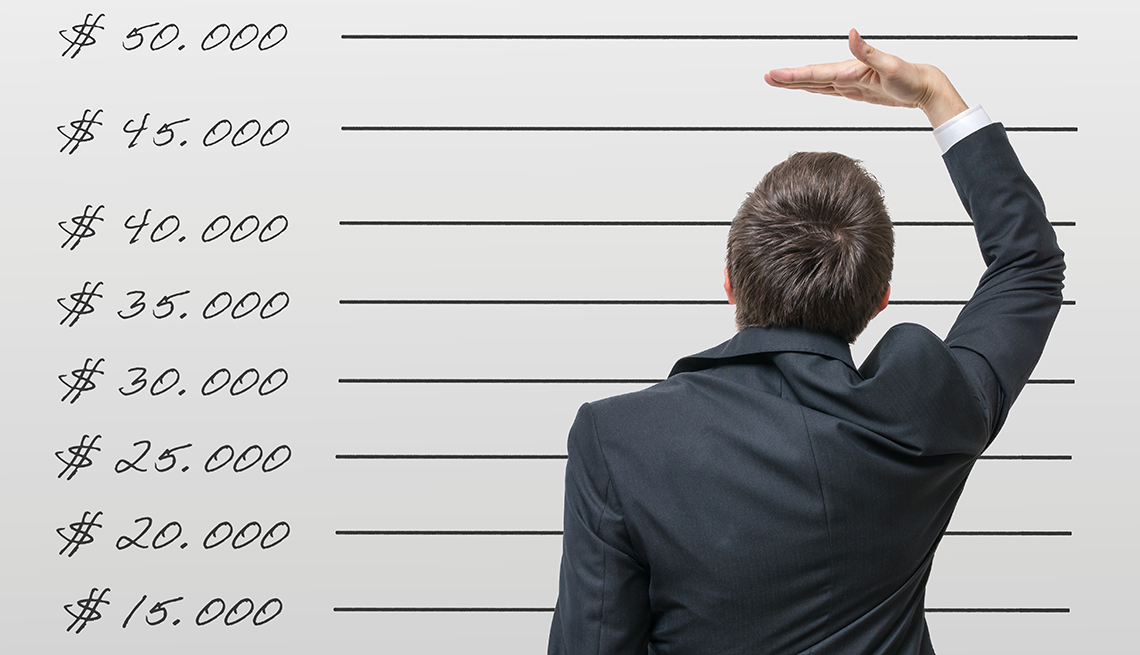 A man in search of a higher salary