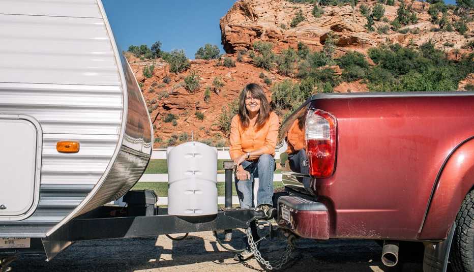 Work camper Michele Gray 