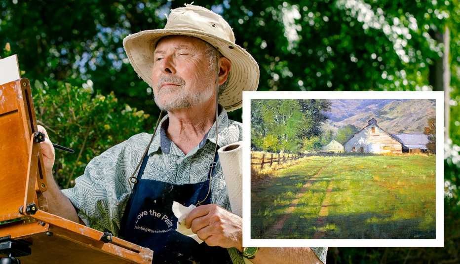 contemporary impressionist painter michael severin