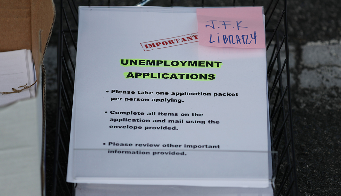Unemployment applications