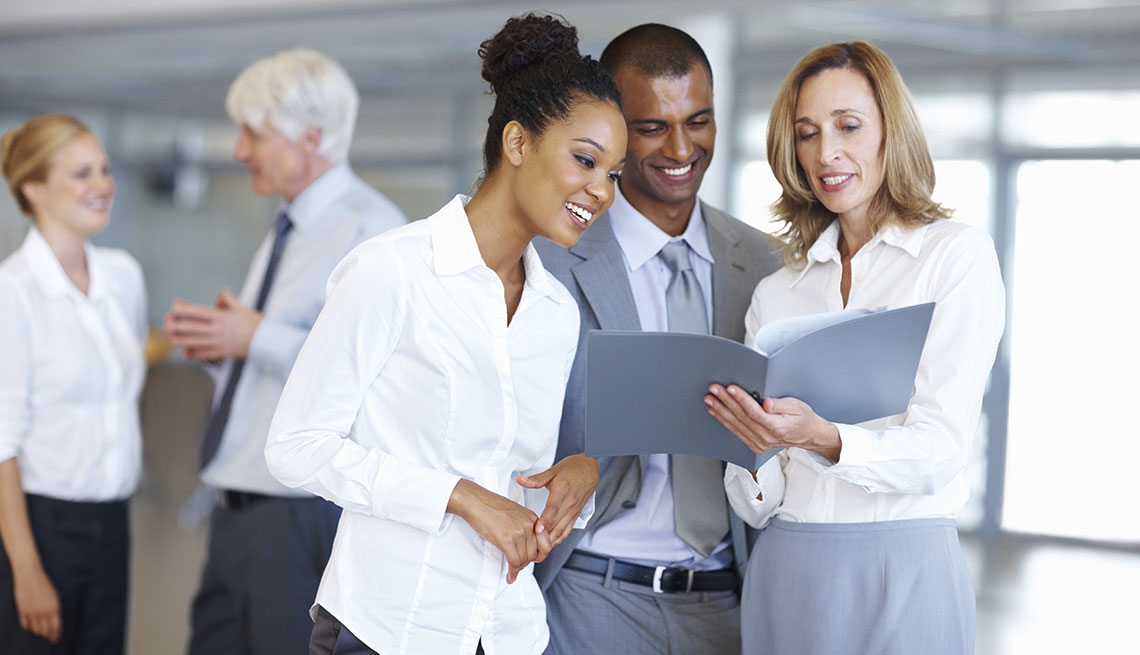 Contract, temporary, and part time work optimal choice for older workers. 