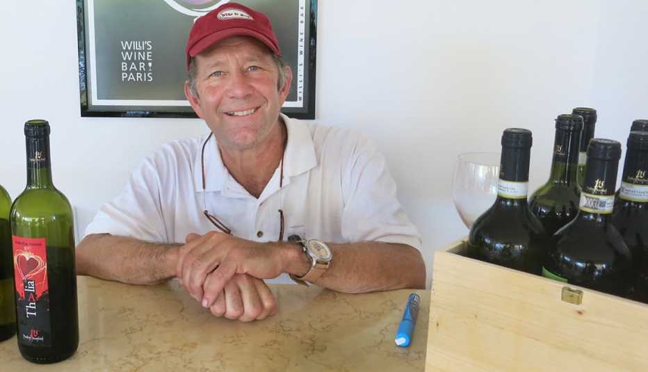 Dwight Stanford retired to Offida, Italy, where the 59-year-old co-owns and operates a B&B in a 500-year-old farmhouse and the Paolini & Stanford Winery. 