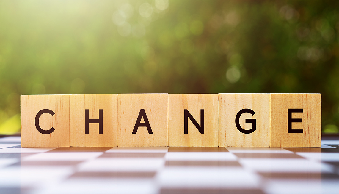 Change spelled out in brown blocks