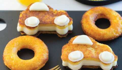 Cachapas de maíz con queso Cachapas de maíz con queso