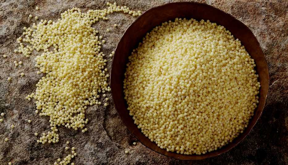 Quinoa de color dorado