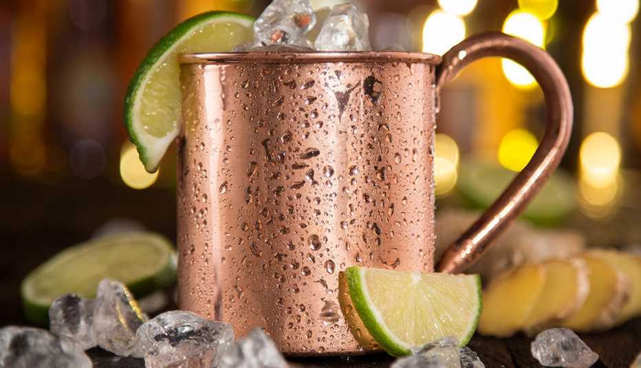 Bebida Skinny Moscow Mule