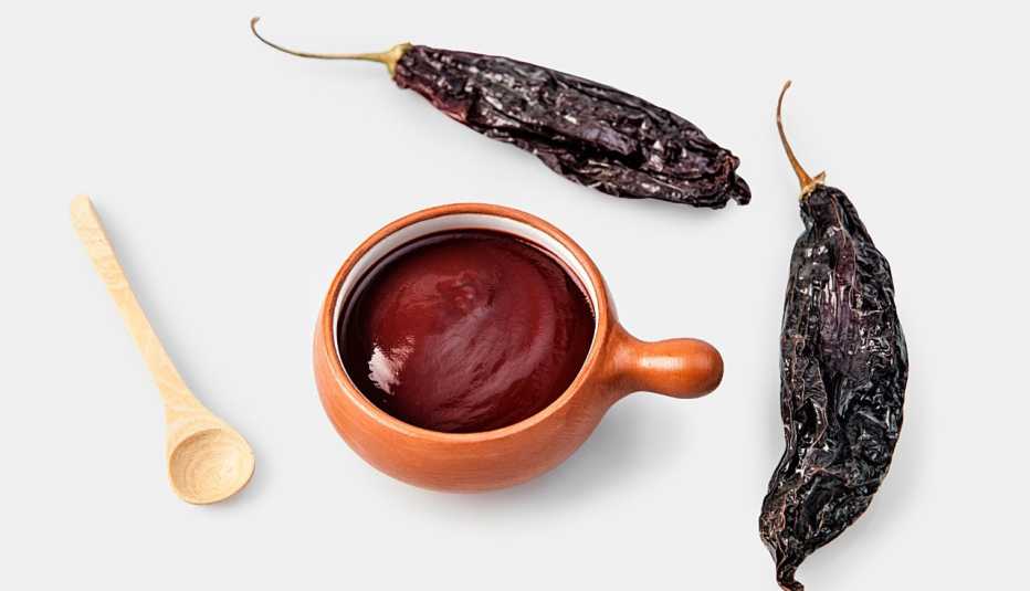 Ají panca con cacao