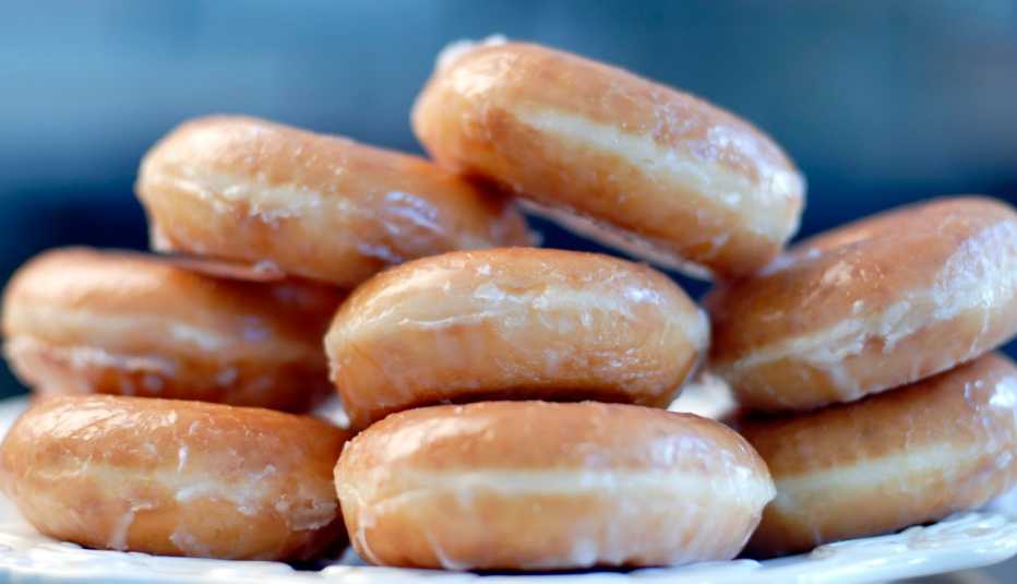 Donas glaceadas