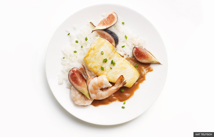 Halibut y los higos