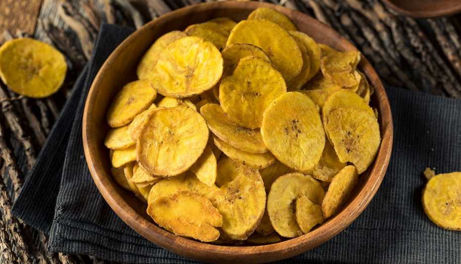 Chips de plátanos Chips de plátanos