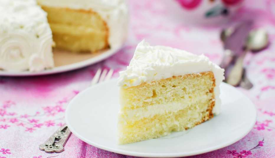 Pedazo de pastel Rebanada de pastel