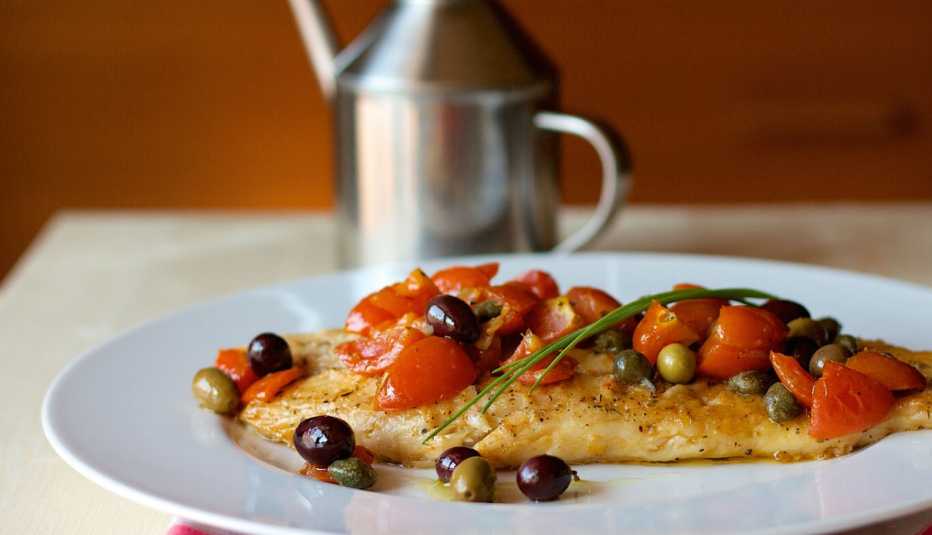 Pescado al estilo Veracruz