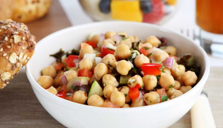 Ensalada de garbanzos Ensalada de garbanzos