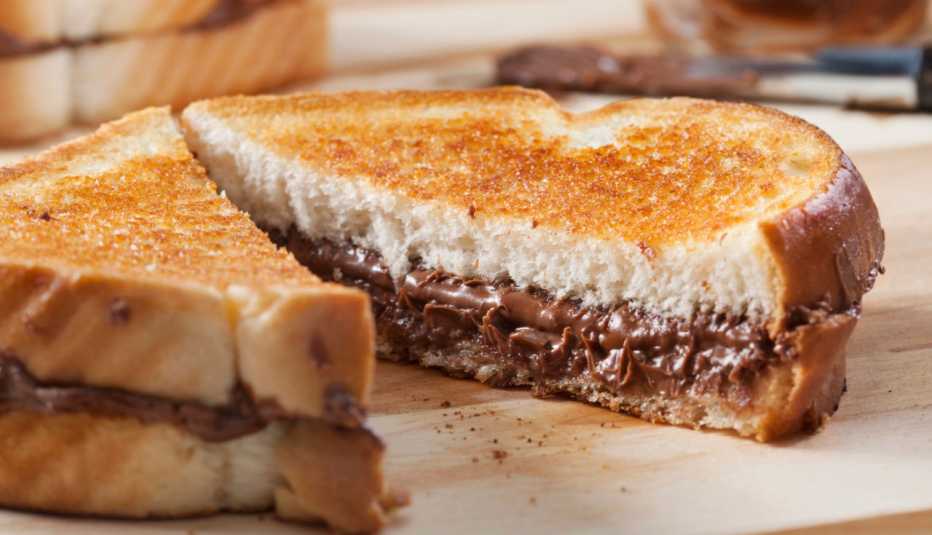 Emparedado de chocolate