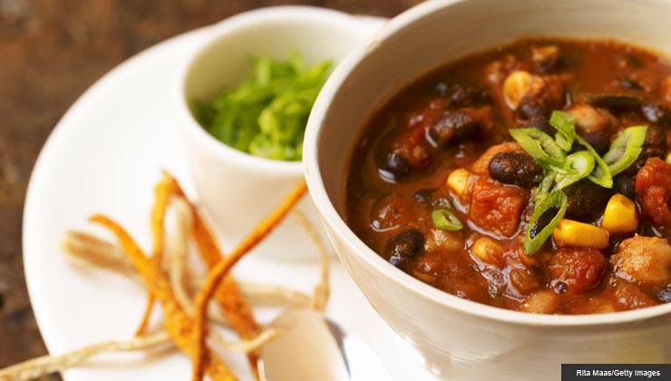 Receta: Chilli vegetariano