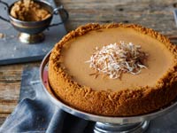 Tarta de queso y calabaza - Receta de Denisse Oller Tarta de queso y calabaza - Receta de Denisse Oller