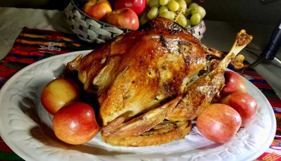 Pavo al estilo chapin