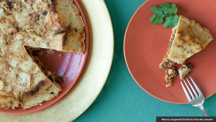 Plato con pie de pollo