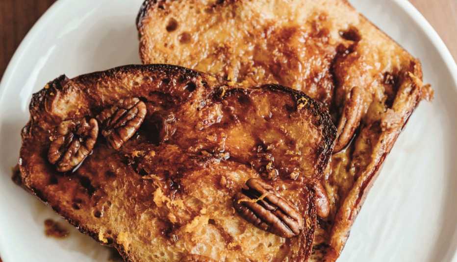 Caballeros pobres, una versión de las tostadas francesas