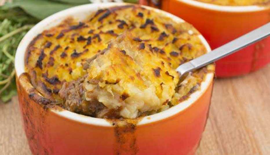 Mofongo relleno de mero