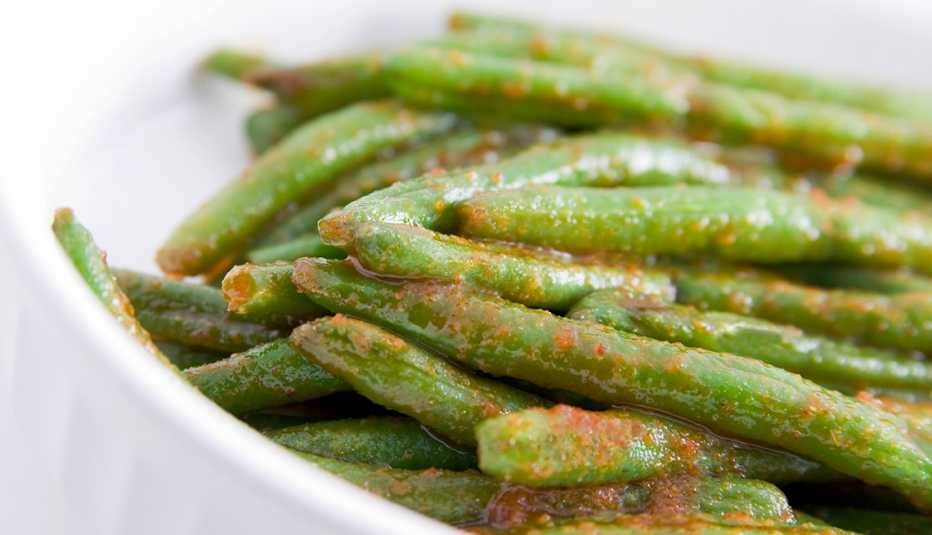 Habichuelas salteadas