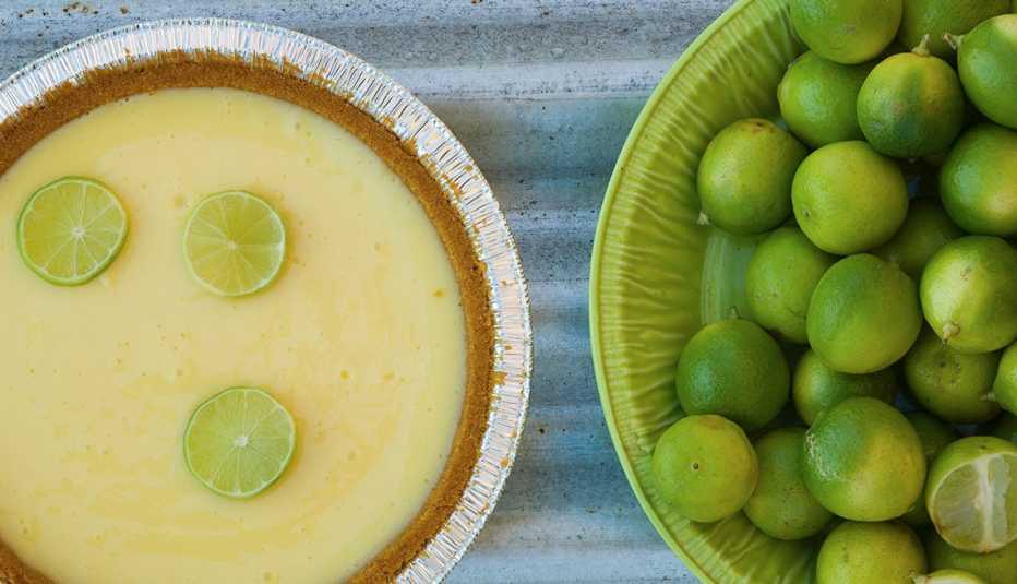 Pastel de limón