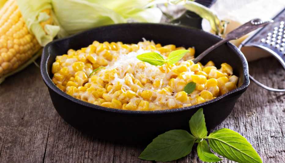 Maíz con queso Maíz con queso