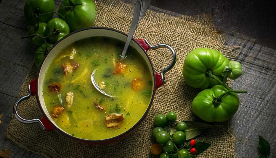 Mero en salsa verde