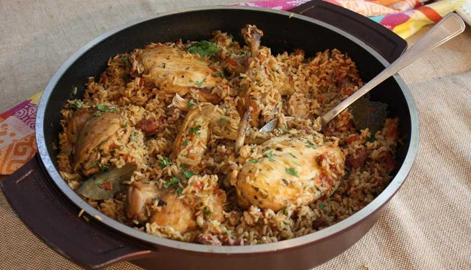 Recetas de pollo con sabor latino Recetas de pollo con sabor latino
