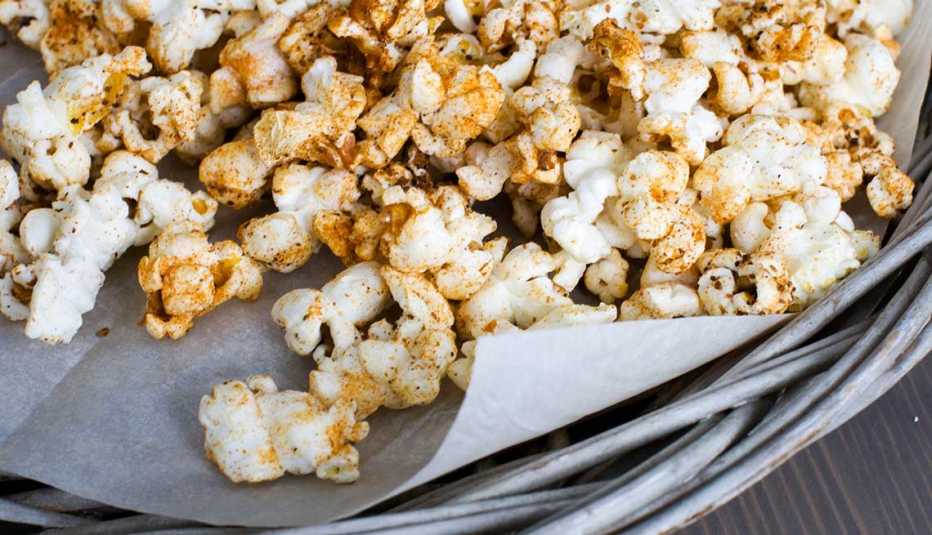 Palomitas de maíz estilo mexicano Palomitas de maíz estilo mexicano
