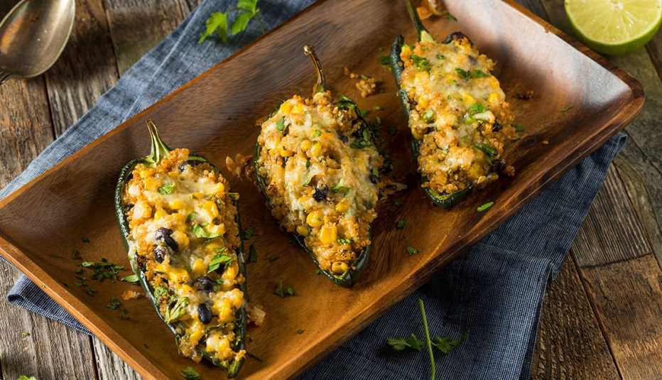 Poblano relleno