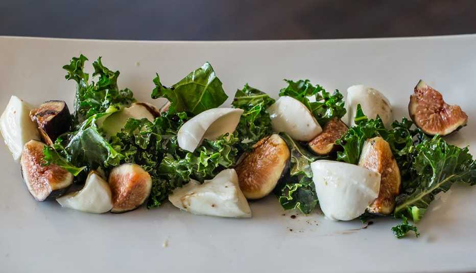 Higos con queso fresco 