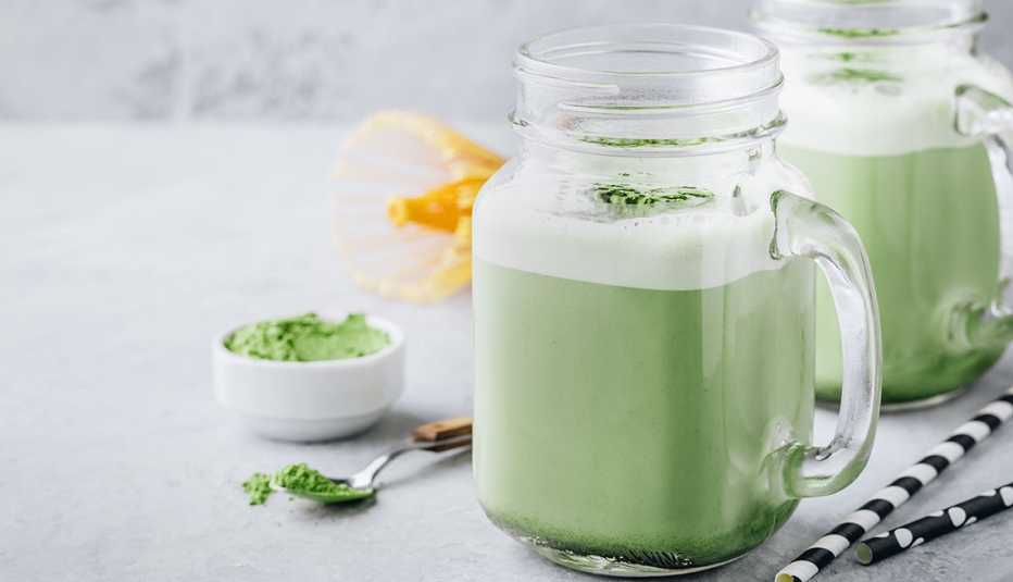 Batido de matcha