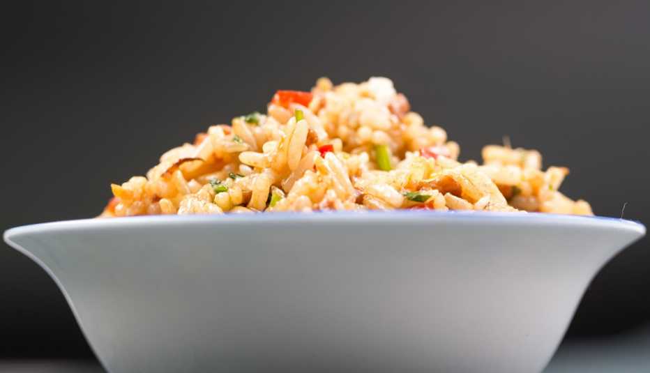 Comida para perros hecha en casa.