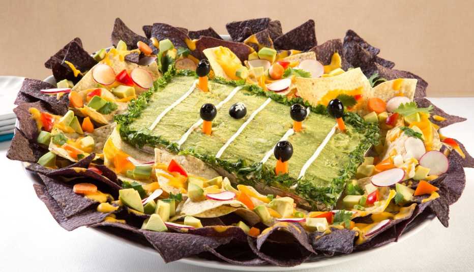 Guacamole y nachos Guacamole y nachos