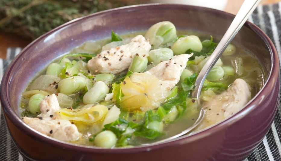 Sopa de pollo