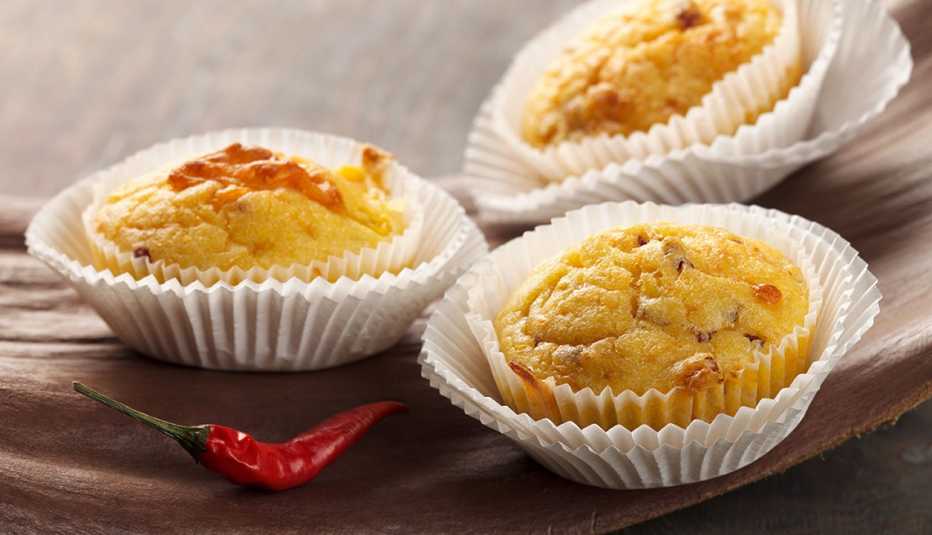 Maíz y Jalapeño Muffins